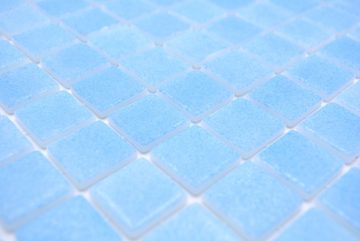 Mosani Mosaikfliesen Mosaikfliese Poolmosaik Schwimmbad Ocean blau antislip