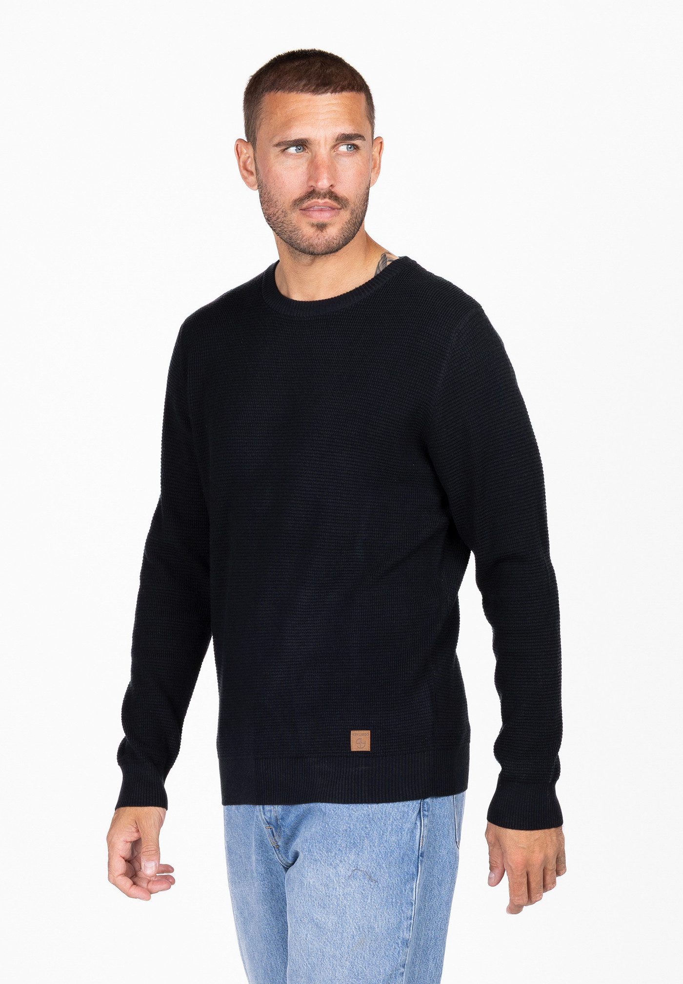 Key Largo Rundhalspullover MST KLEVERTON round (1-tlg)