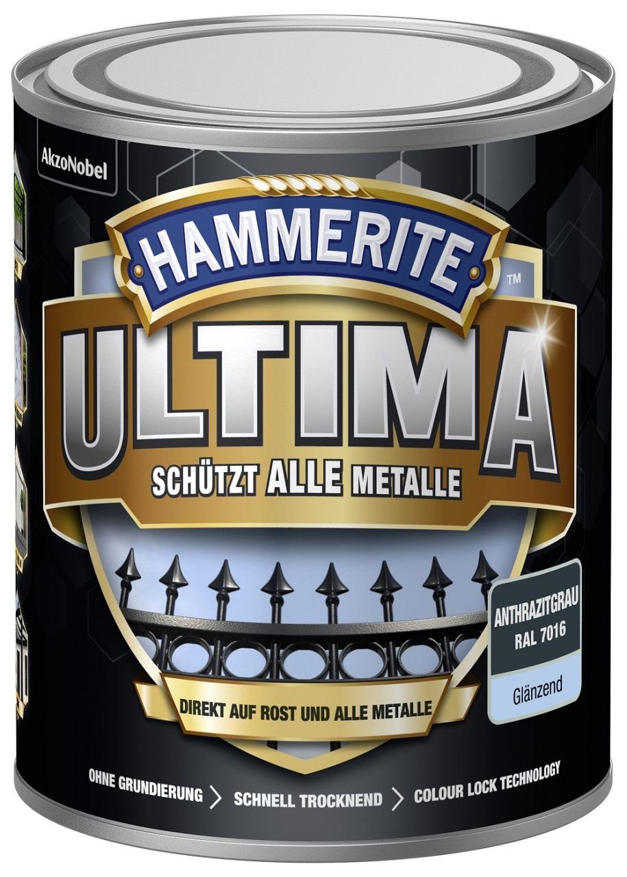 Hammerite  Metallschutzlack Hammerite Metallschutzlack ULTIMA glänzend