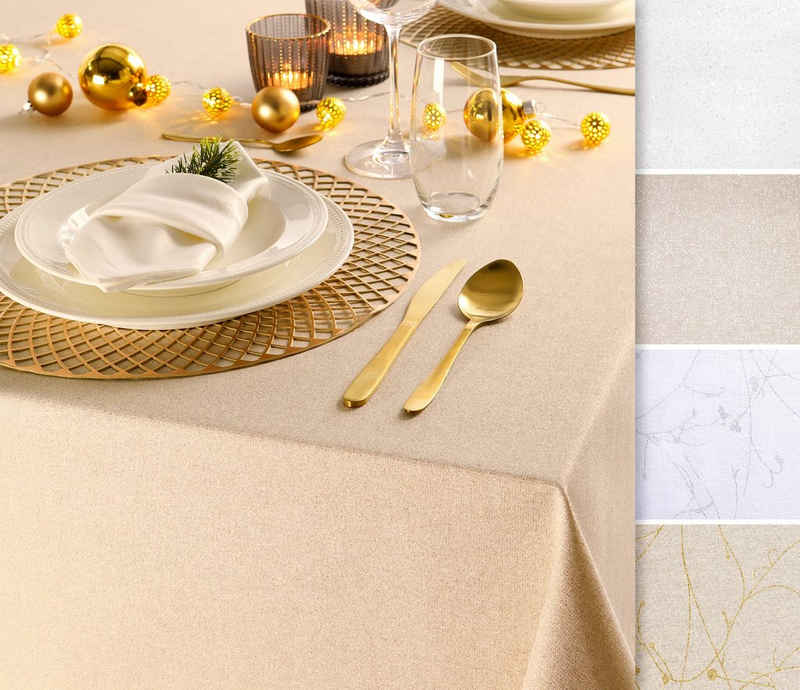 Goldene Tischdecken online kaufen » Gold Tischdecken | OTTO | Tischdecken