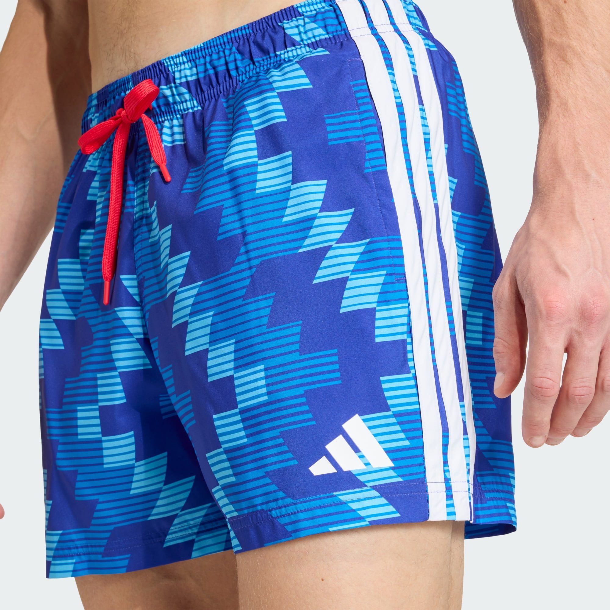 adidas Sportswear Badehose BADESHORTS, 13 CM, VOM FUSSBALL INSPIRIERTE GRAFIK (1-St) – Bild 5 von 5