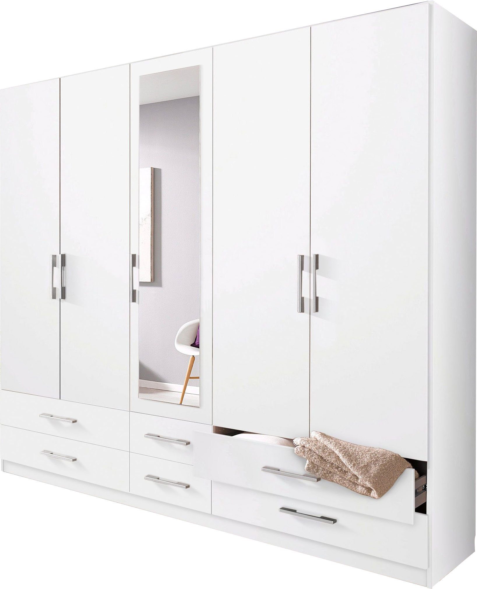 rauch Kleiderschrank "Hersbruck", mit 6 Schubkästen günstig online kaufen