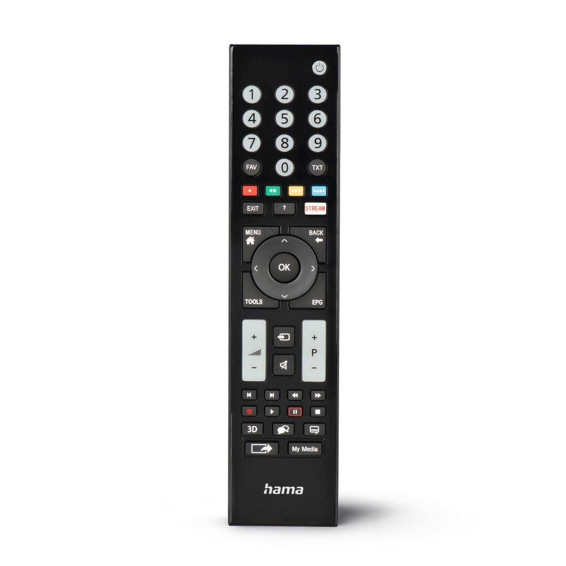 Hama Universal Ersatzfernbedienung für Grundig TV, lernfähig Universal-Fernbedienung (1-in-1)