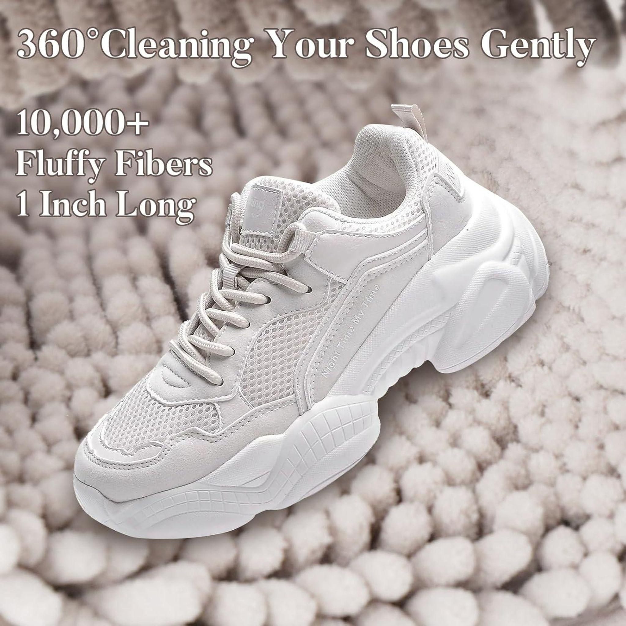FELIXLEO Wäschekugel 2x Premium Schuhwaschbeutel für Waschmaschine 360 Grad Netz Sack