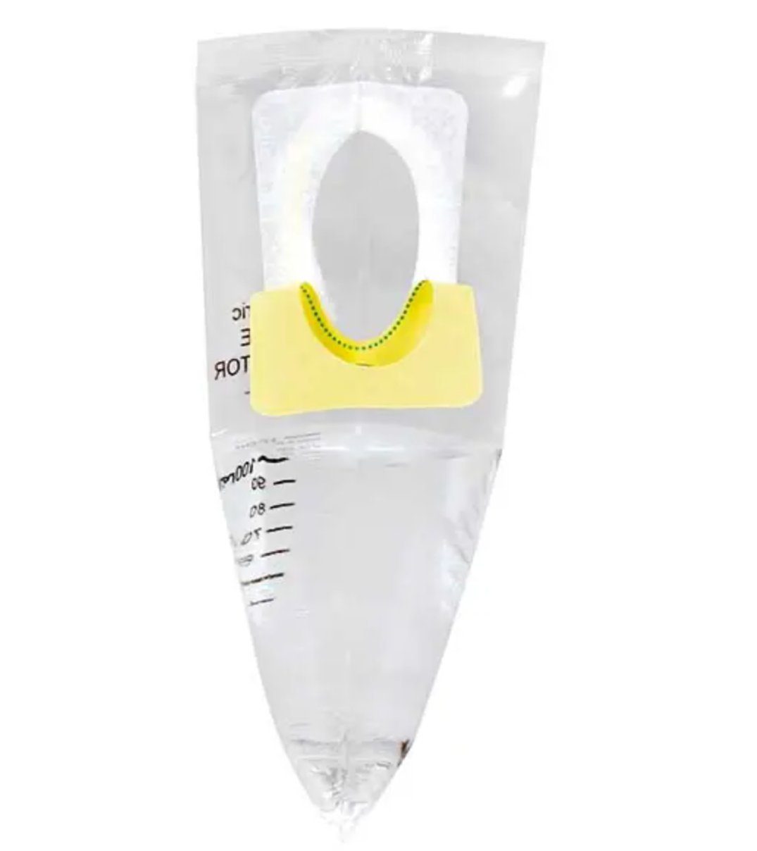 DocMed Urinbeutel Urimax Urinbeutel für Kinder (Spar-Set, Ideal für Unterwegs oder bei Blasenschwäche, 10 St., Ideal für Unterwegs), Mit Klebezone, Einzeln steril verpackt, Für Jungen und Mädchen