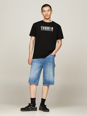 Tommy Jeans T-Shirt TJM REG TOMMY DNA FLAG TEE EXT mit Logoprint