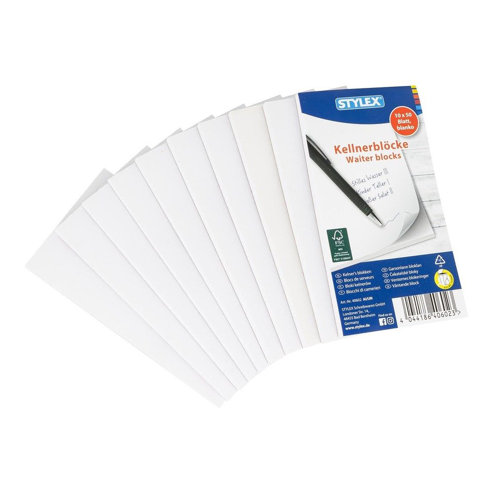 Stylex Notizblock, title