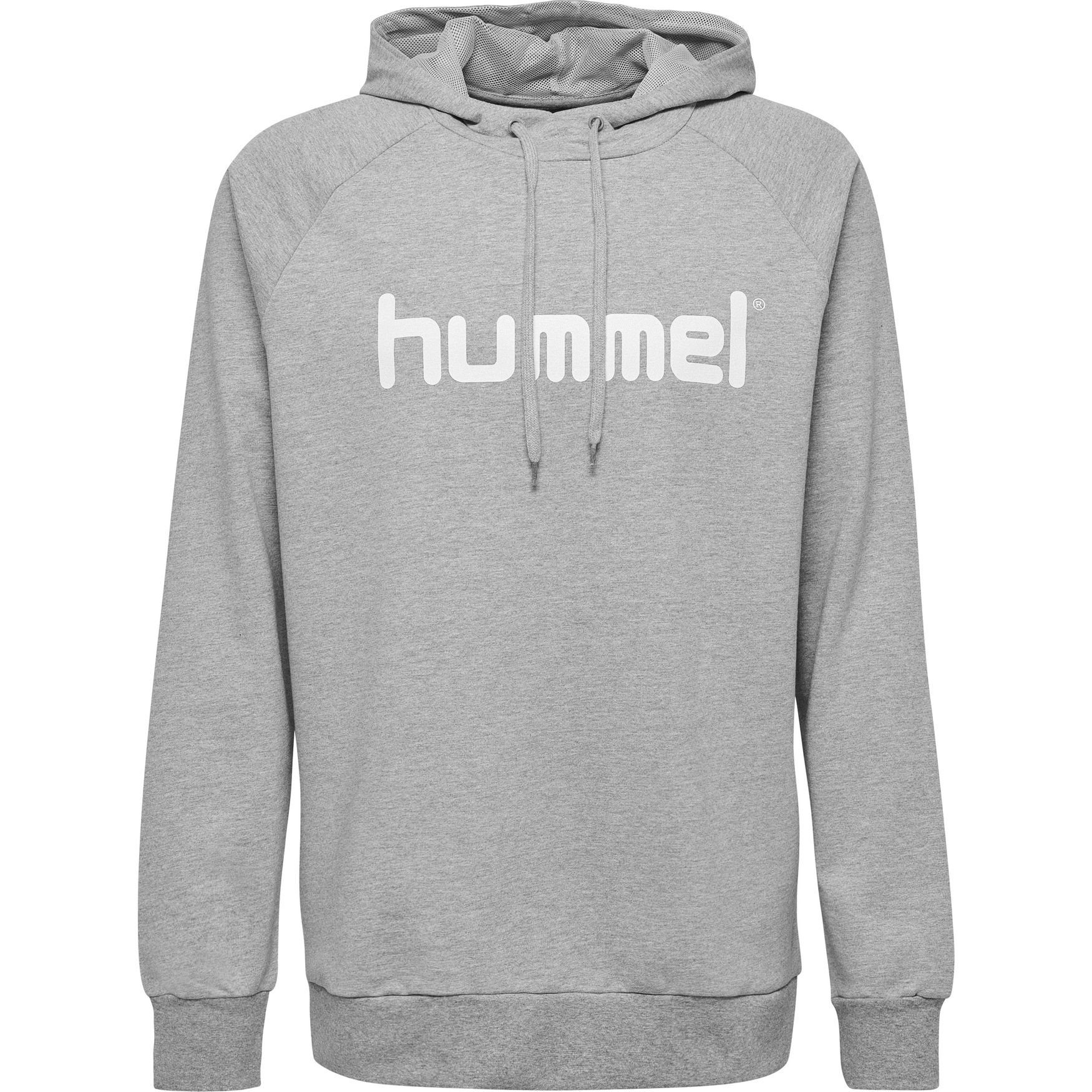 HMLGO Logo Pullover hummel Hoodie Kapuzen in Grau Hoodie 5137