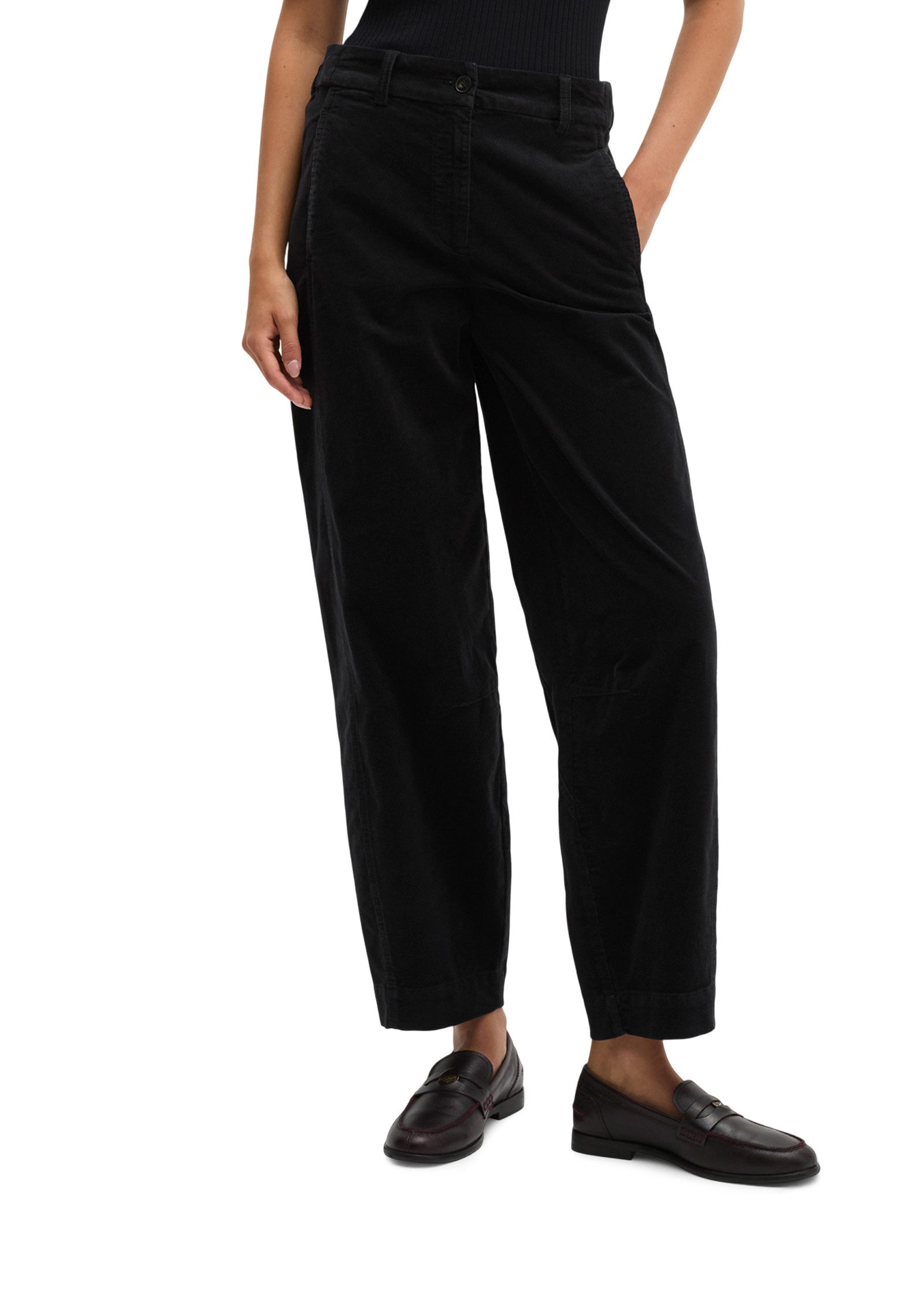 Marc O'Polo Cordhose Model: Minu barrel aus Bio-Baumwolle-Mix