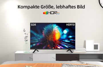 CHiQ L32H7G LED-Fernseher (80,00 cm/32 Zoll, HD ready, Smart-TV, Google-TV, Google Assistant,Chromecast,Youtube,Triple Tuner(DVB-T2/T/C/S2)