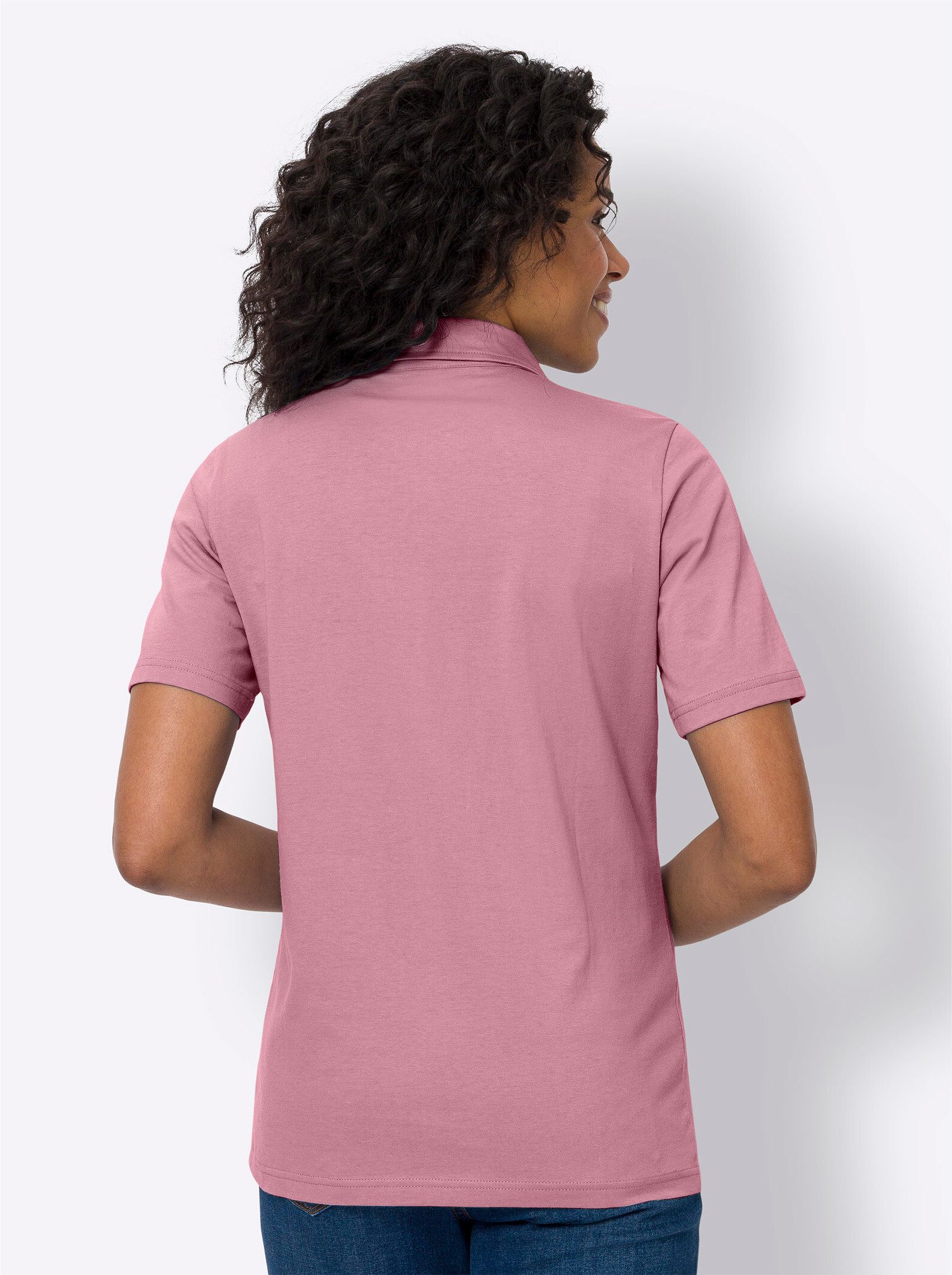 Sieh an! T-Shirt Poloshirt Kurzarm günstig online kaufen