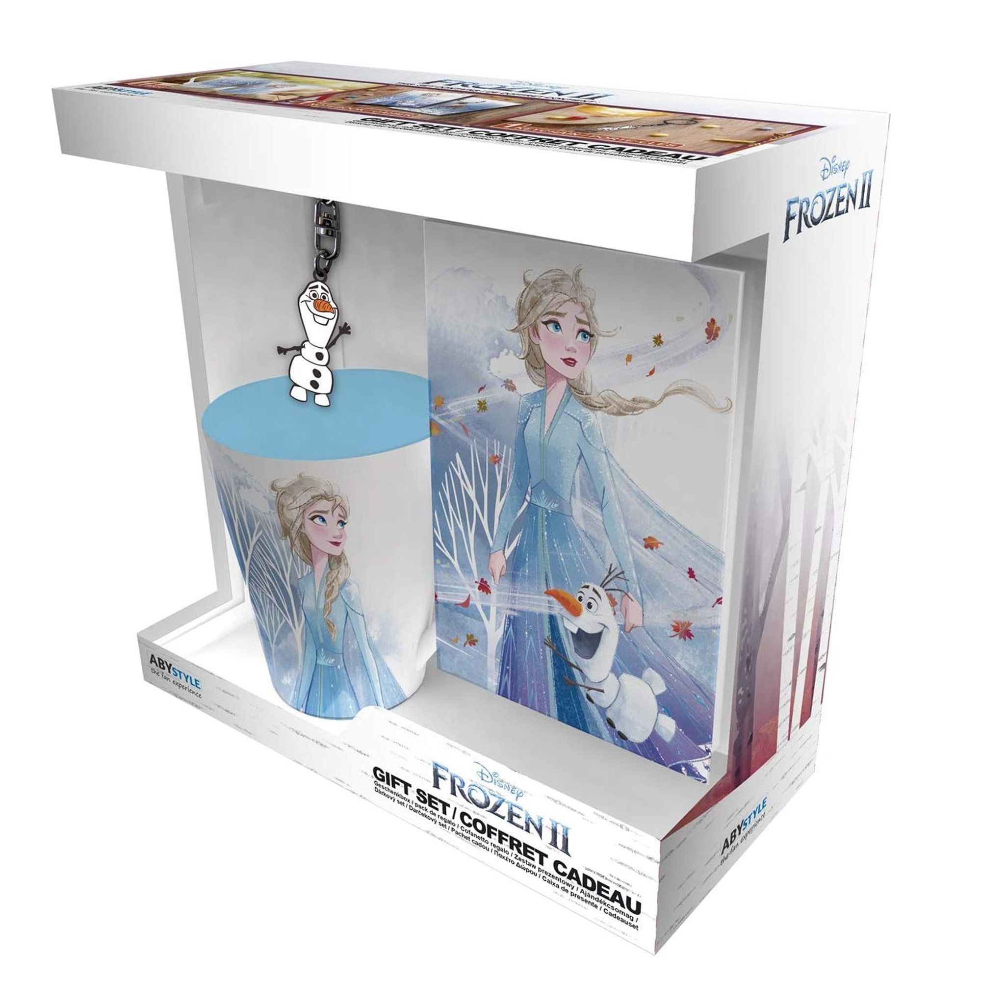 ABYstyle Schlüsselanhänger Set Geschenkset - Disney Frozen Die Eiskönigin