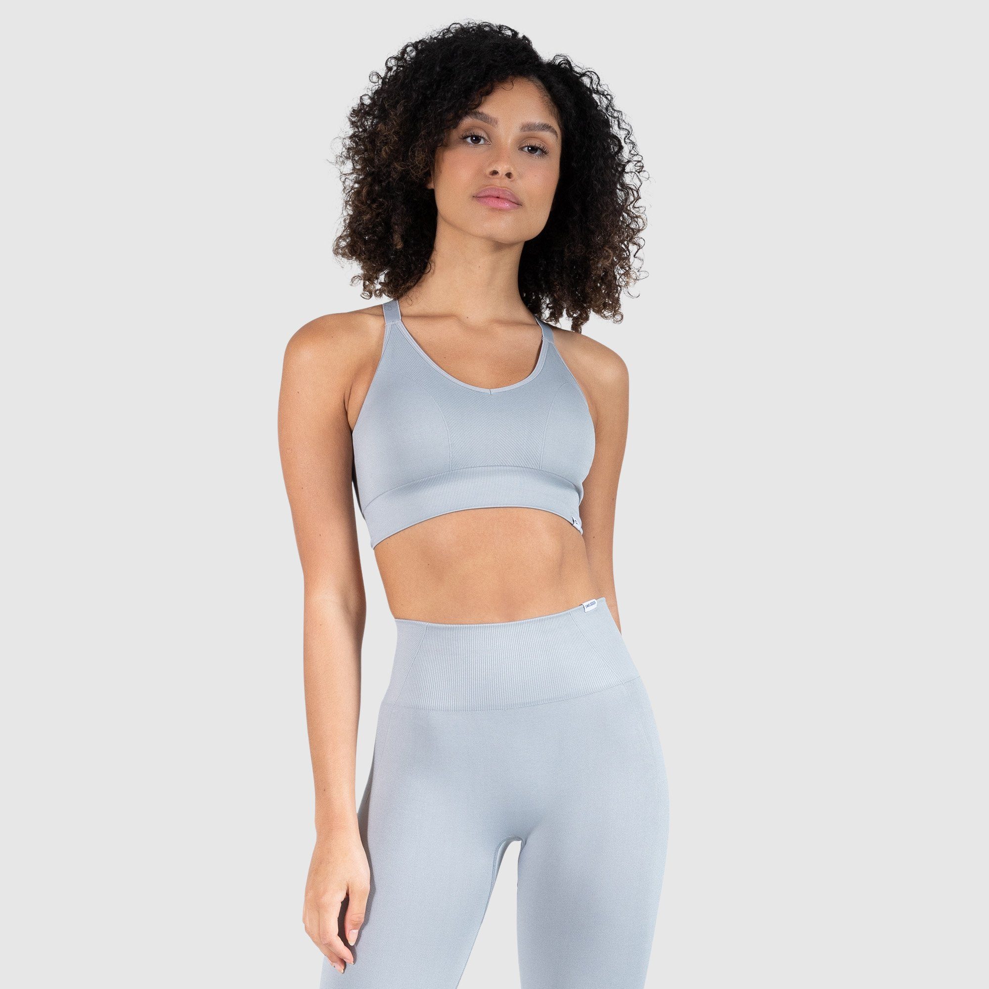 Smilodox Sport-BH Chloe Seamless Grau