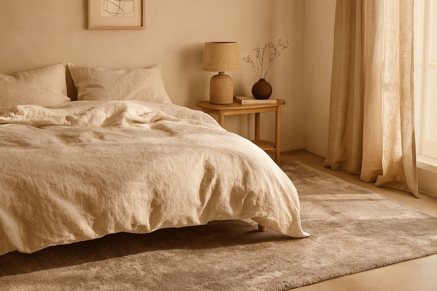 Teppich Boss Hochflor-Teppich Hochflor Teppich Eleni 525 Creme - Creme, rechteckig, Höhe: 27 mm