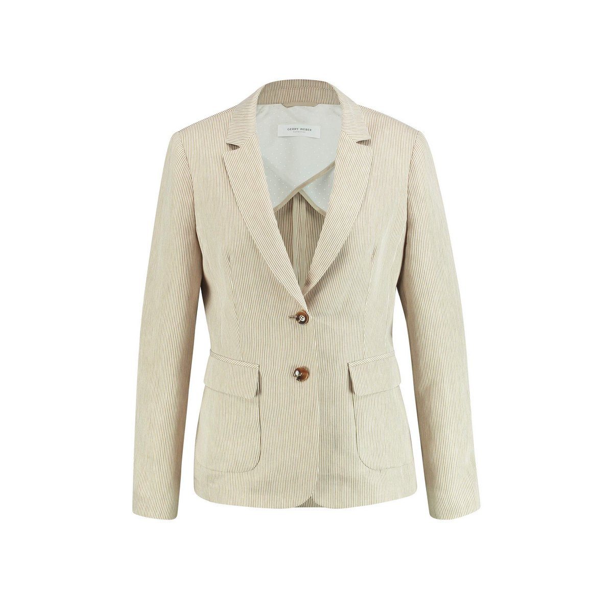 GERRY WEBER sand (1-tlg) regular Jackenblazer