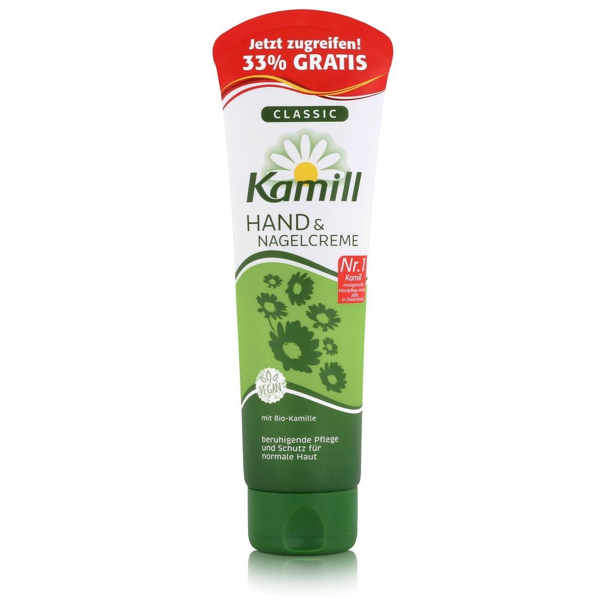 Kamill Hautcreme Kamill Hand & Nagelcreme Classic 133 ml - mit natürlicher Kamille