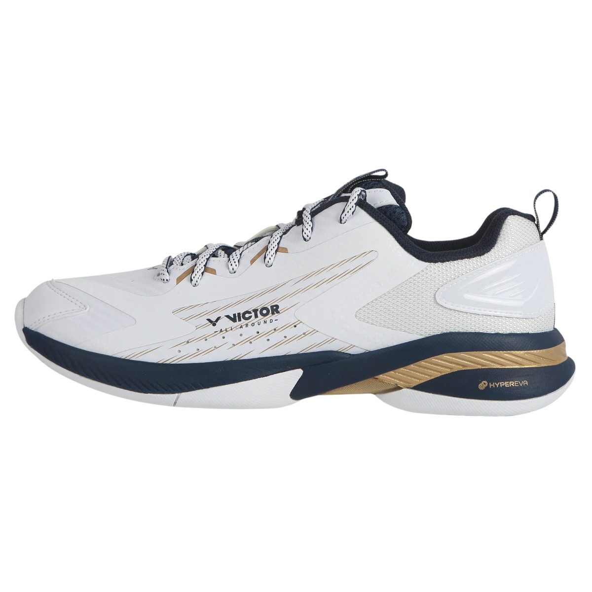 VICTOR Hallen-Indoorschuhe A970 TD AX weiss/navyblau Herren Badmintonschuh