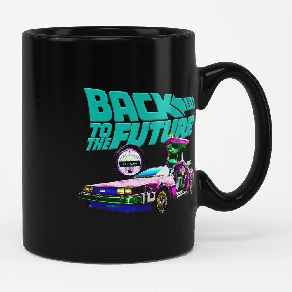 Back to the Future Becher DeLorean Mug