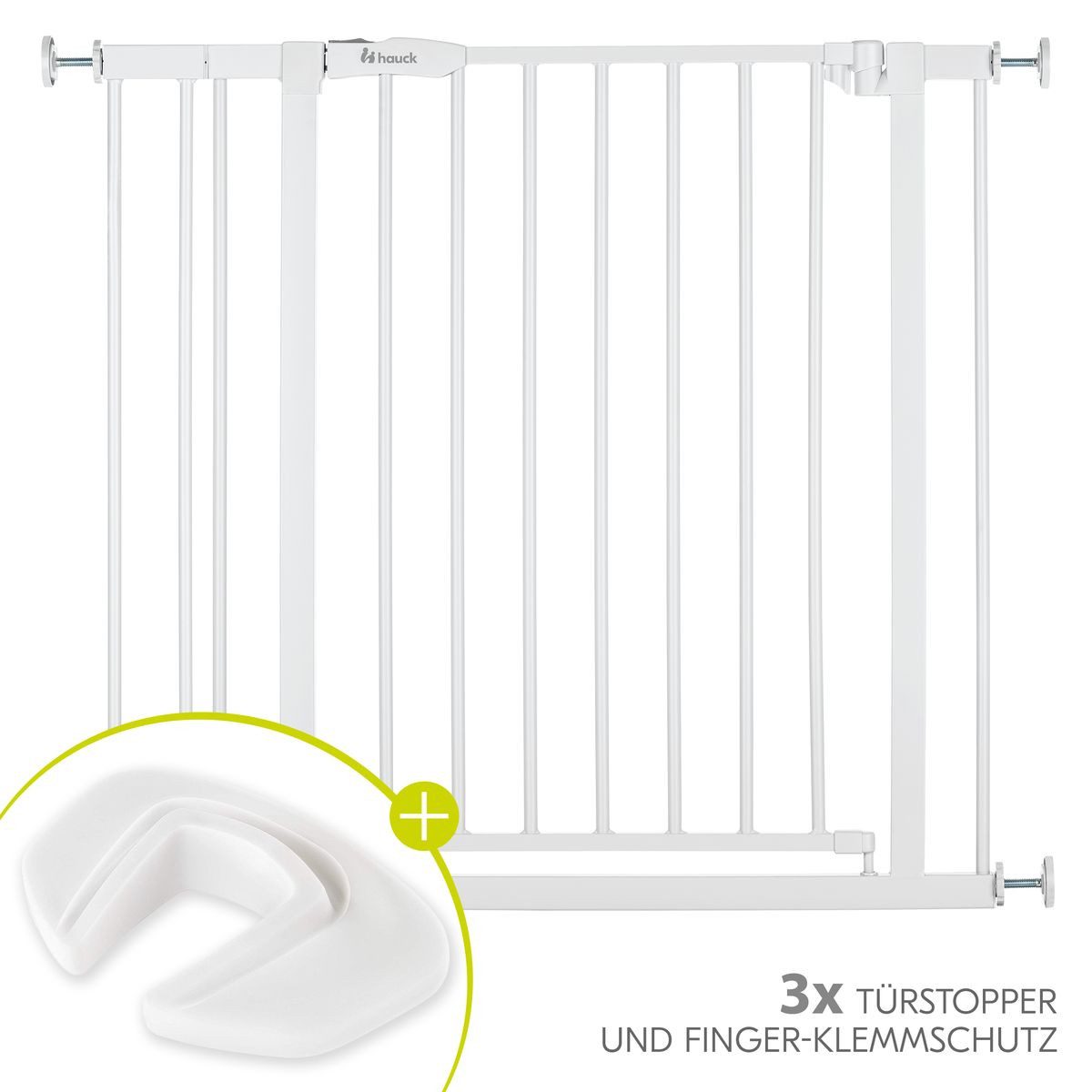 Hauck Türschutzgitter Open N Stop 2 - White, Treppenschutzgitter Set mit Ve günstig online kaufen