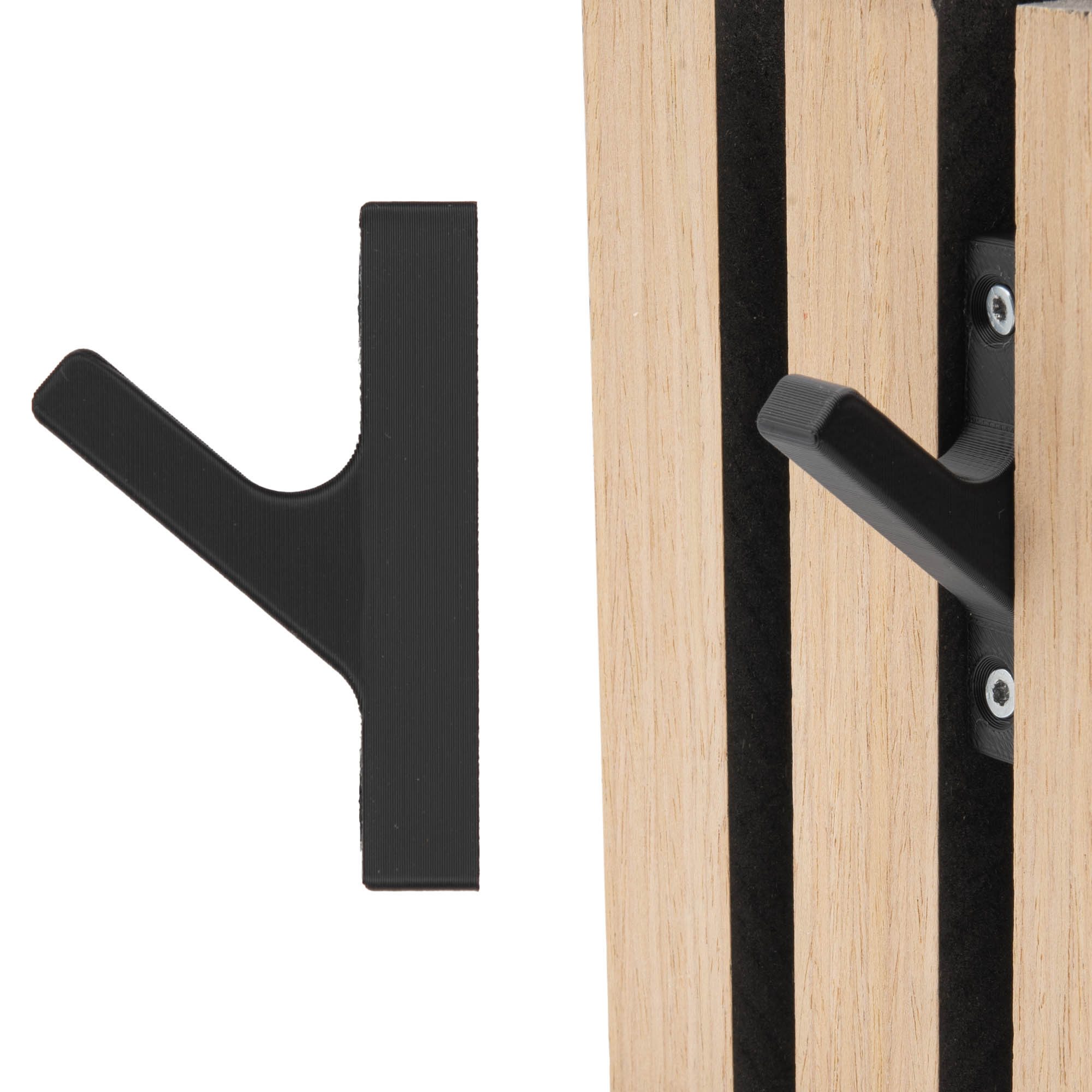 TSB Werk Kleiderhaken Garderobenhaken Akustikpaneele Kleiderhaken, (10-St), günstig online kaufen