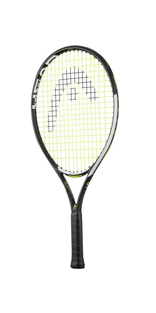 Head Tennisschläger IG Speed JR 23in (7-10 Jahre) 2024 schwarz/grau - besaitet