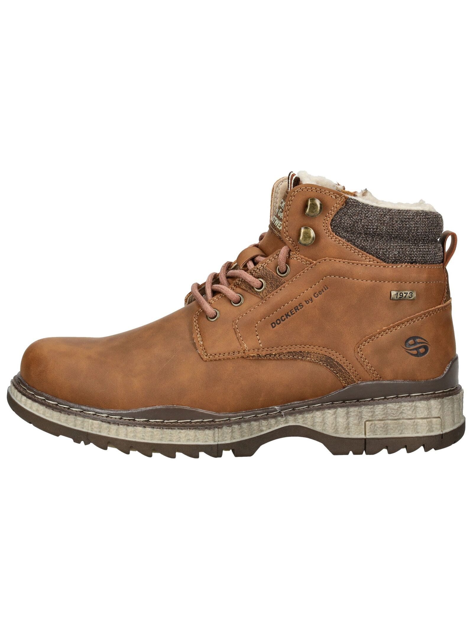Dockers by Gerli Stiefelette Lederimitat Schnürstiefelette günstig online kaufen