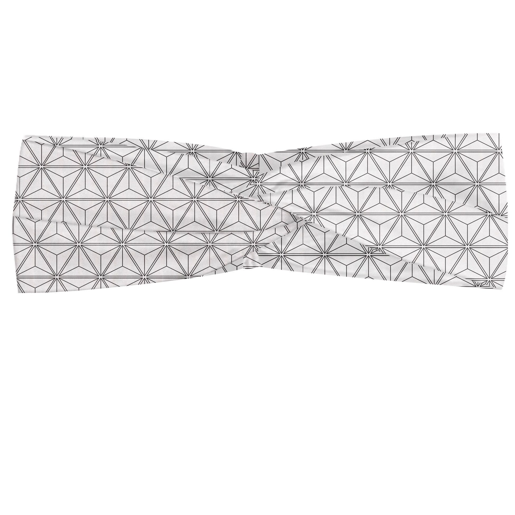 Abakuhaus Stirnband Elastisch und Angenehme alltags accessories Geometrisch Hexagonal Stripes