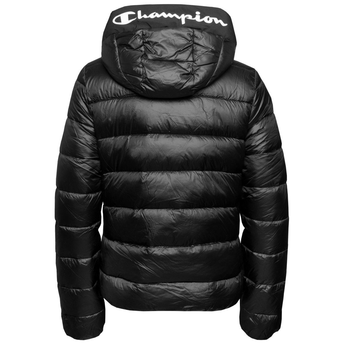 Champion Damen Winterjacke Hooded schwarz Polyfilled