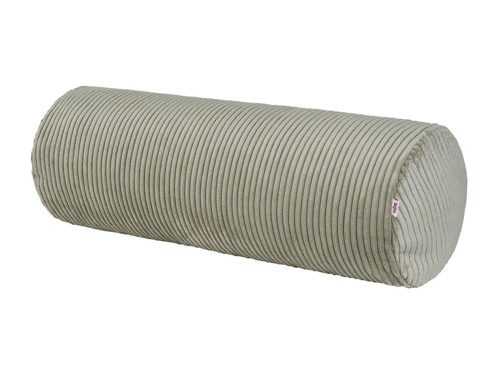 beties Nackenrollenbezug HYggelig No.2, (1 Stück), Block-Cord XL Rollen-Bezug ca. 25x70 cm Hygge Style taupe-grau