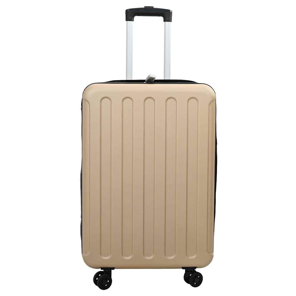vidaXL Trolley Koffer mit Schloss Champagner günstig online kaufen