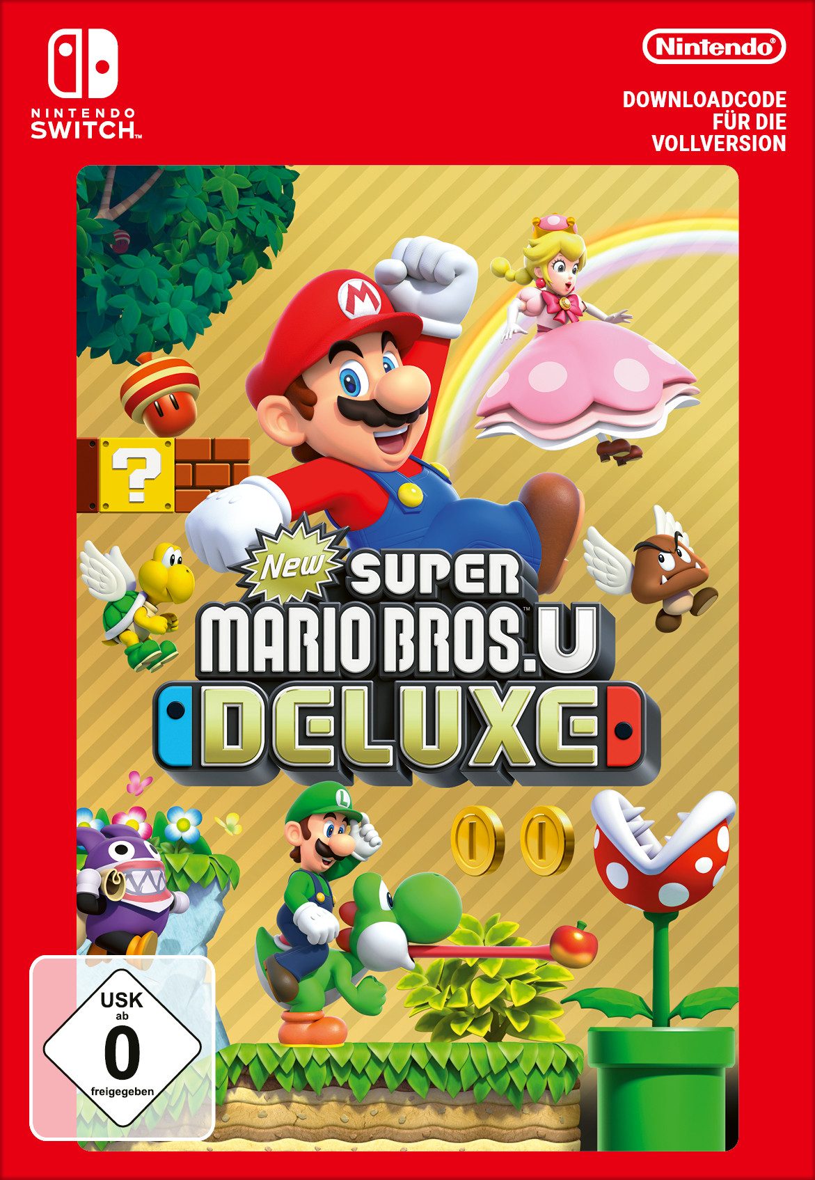New Super Mario Bros. U Deluxe (Download-Code), Nintendo Switch