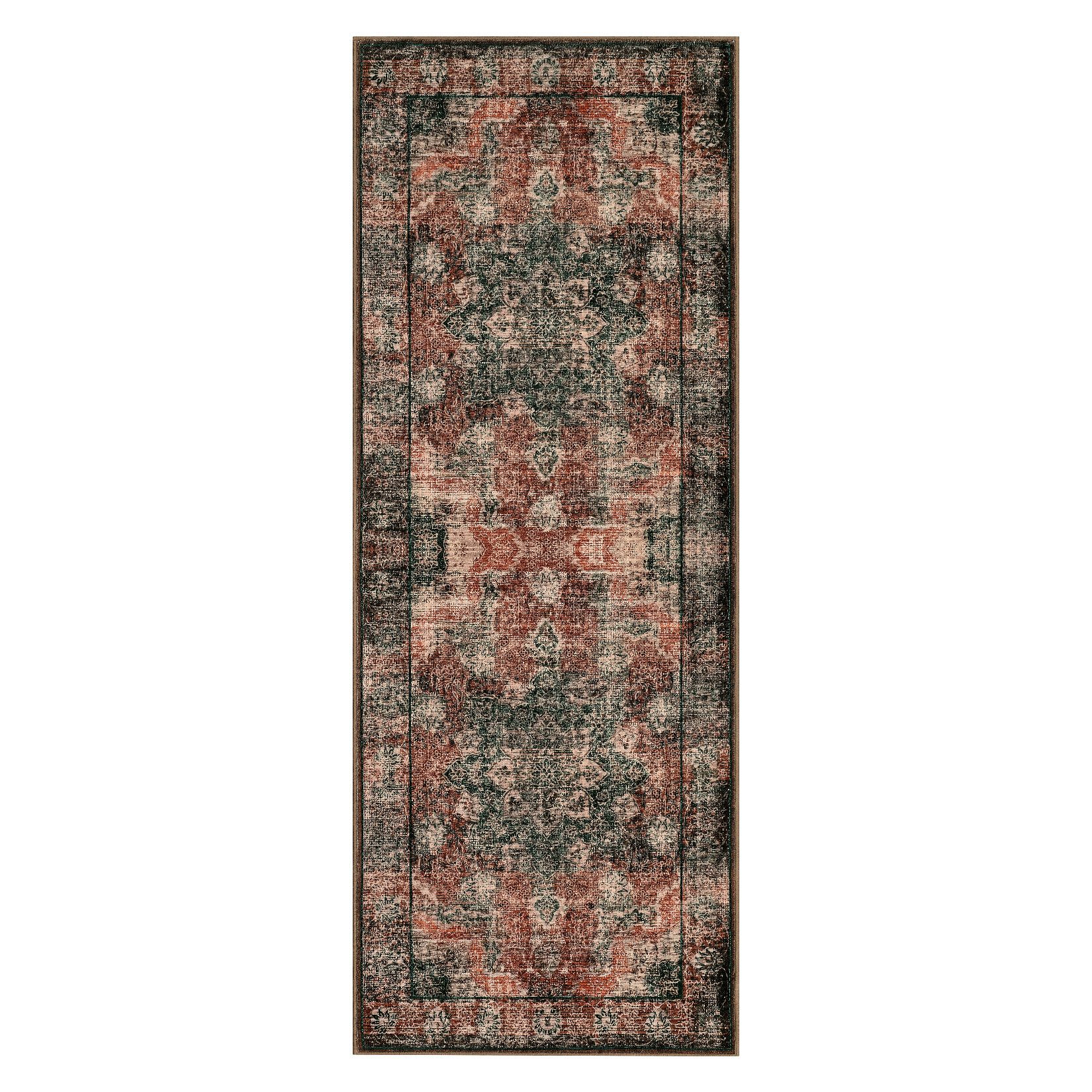 GarveeMore Teppich Vintage Wohnzimmer Kurzflor Teppiche, Höhe: 6.6 mm, Wohnzimmer