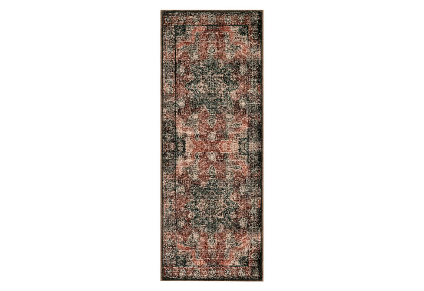 GarveeMore Teppich Vintage Wohnzimmer Kurzflor Teppiche, Höhe: 6.6 mm, Wohnzimmer
