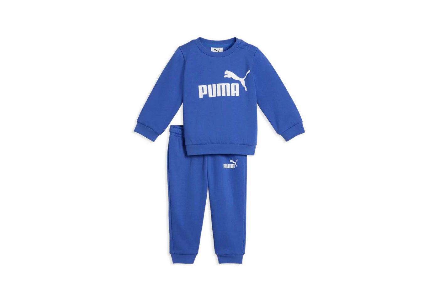 PUMA Trainingsanzug Puma Baby Jogginganzug Minicats ESS Crew Set FL Inf 686280