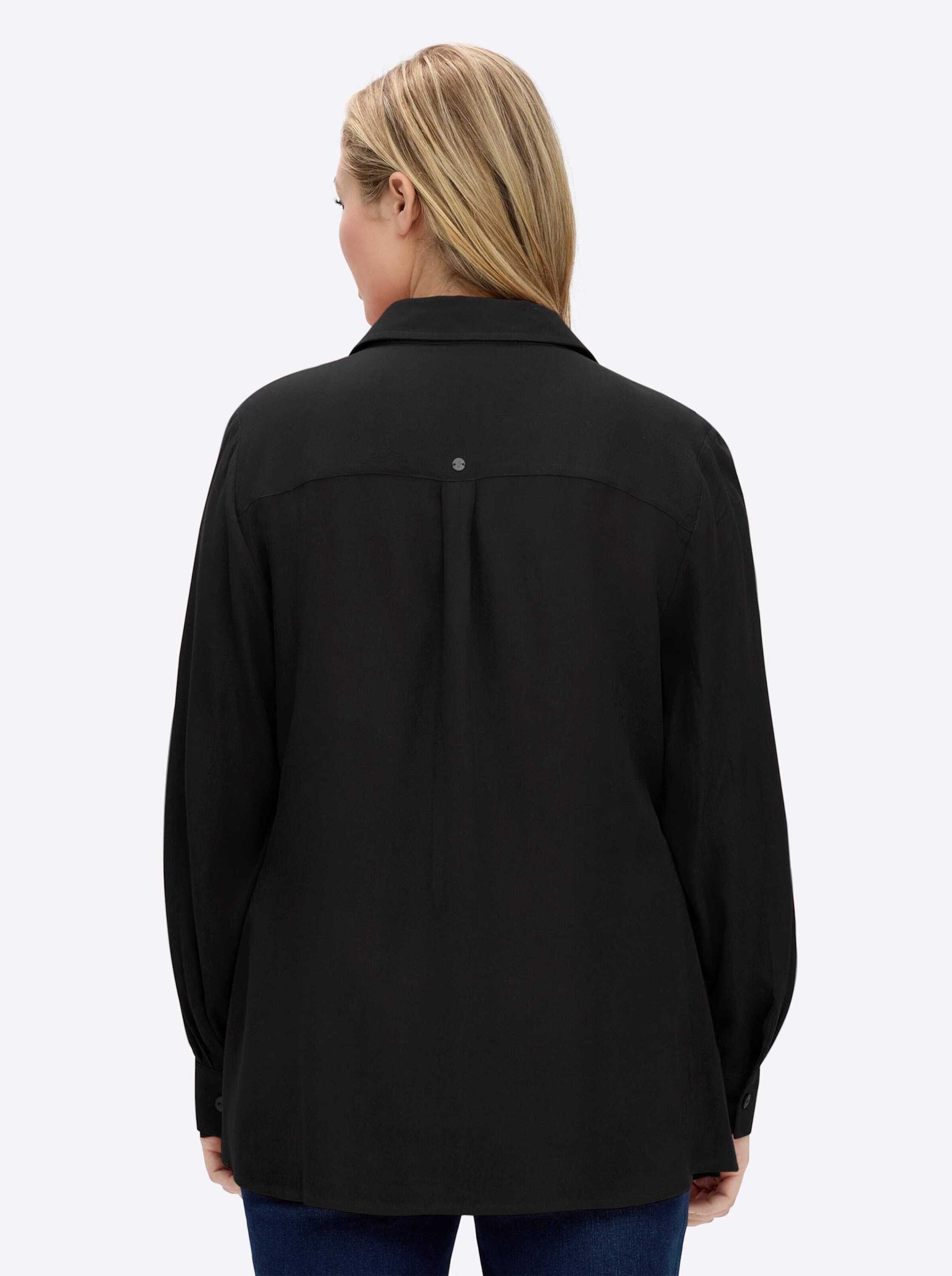 Sheego Klassische Bluse Bluse Langarm günstig online kaufen