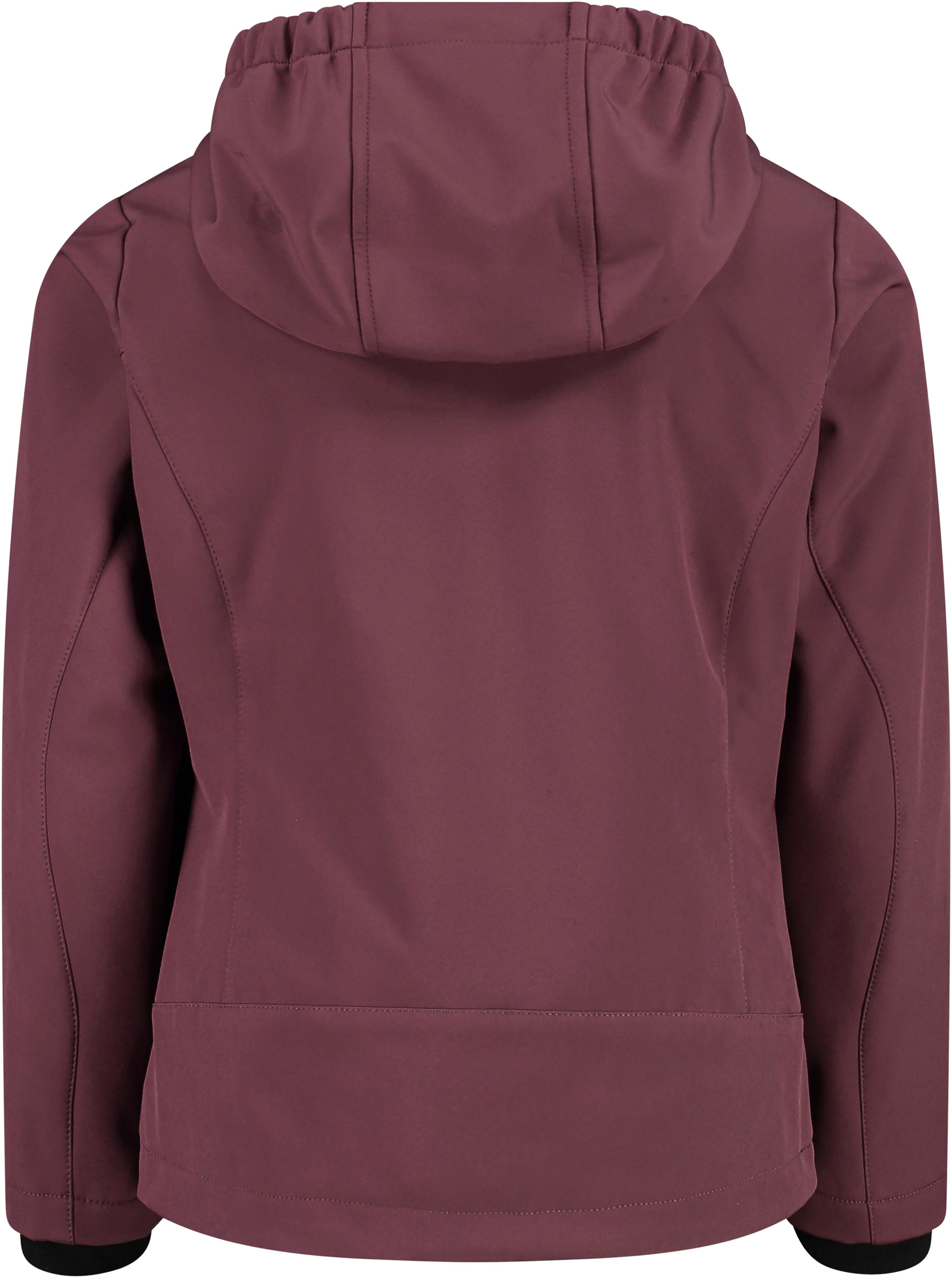 rosé Wasserabweisend Softshelljacke Windabweisend CMP pflaume- & Atmungsaktiv &