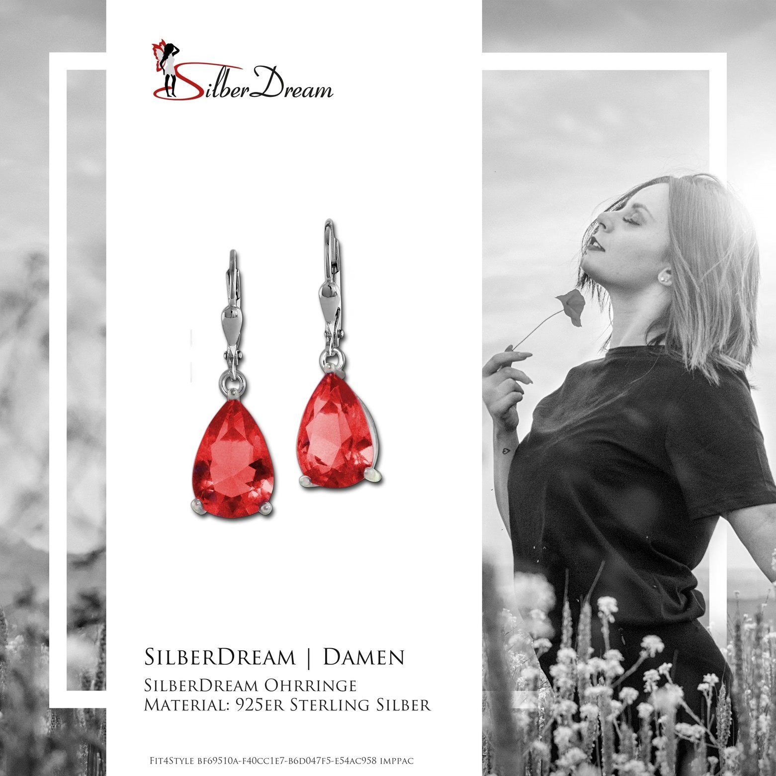 SilberDream Paar Ohrhänger SilberDream Ohrringe Damen-Schmuck 925er (Ohrhän günstig online kaufen