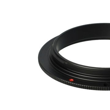 vhbw passend für Canon EOS 60D, 70D, 650D, 6D, 700D, 7D Kamera / Foto DSLR Objektiv-Adapter