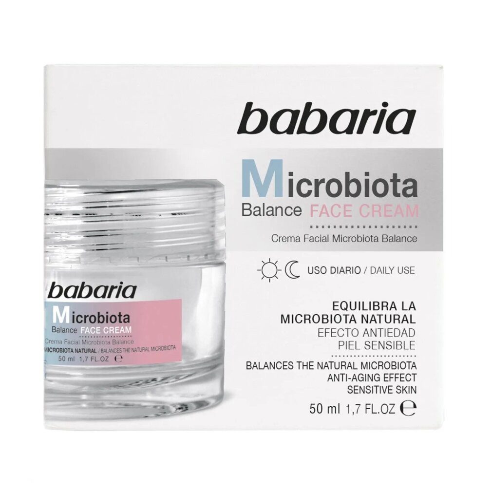 babaria Tagescreme Babaria Microbiota Balance Crema Facial Uso Diario Piel Sensible