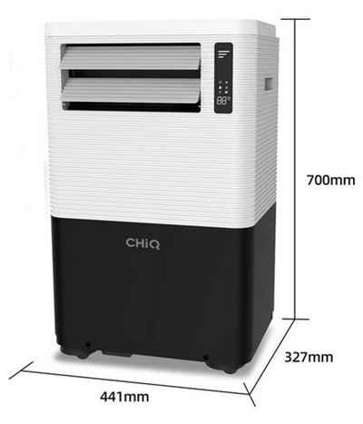 CHiQ 3-in-1-Klimagerät Mobile Klimaanlage Klimagerät Luftentfeuchter 9000 BTU