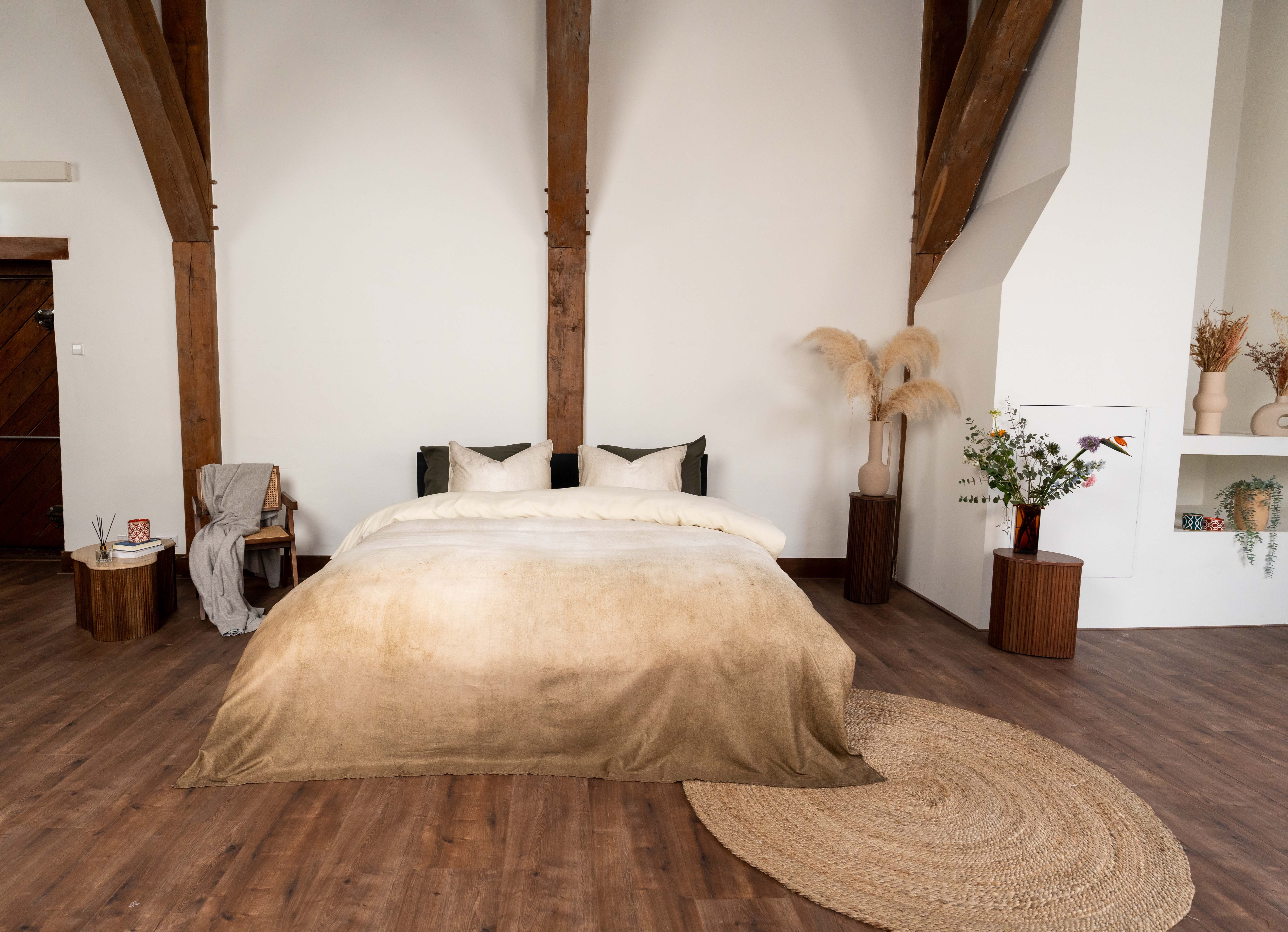 Kayori Bettwäsche Rifu, Mako-Satin, 2 teilig, Hergestellt aus GOTS-zertifizierter Bio-Baumwolle