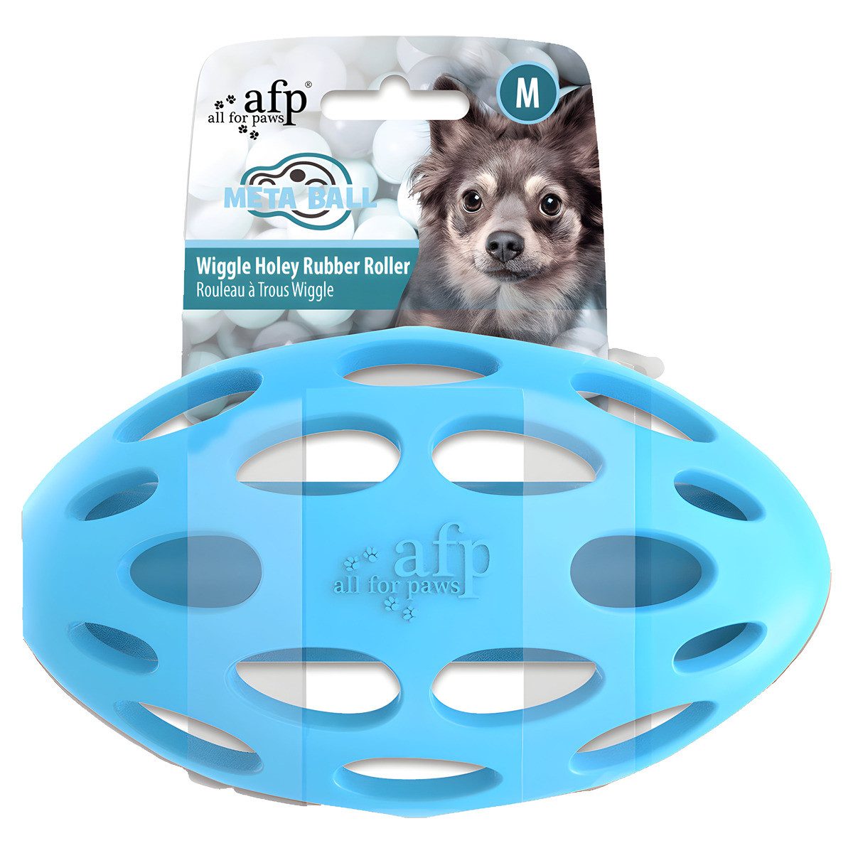 Outdoor-Spielzeug Hundespielzeug Meta Ball Wiggle Holey Roller