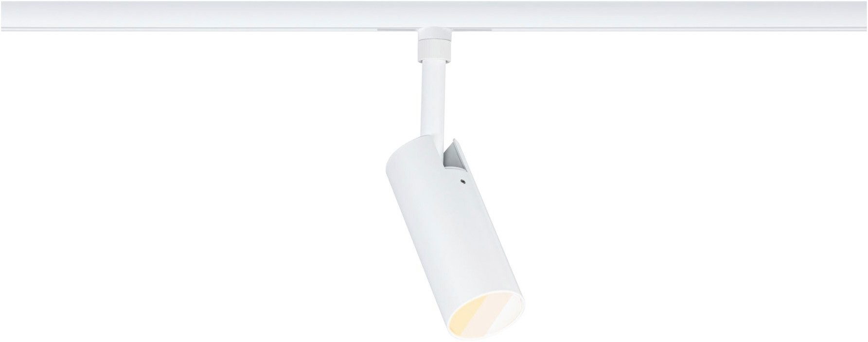 Paulmann Schienensystem-Leuchten URail Spot Tubo 1x4W 2700-4000K 230V, Farbsteuerung, Farbwechsel, LED fest integriert, Farbwechsler, Schwenkbarer Spot
