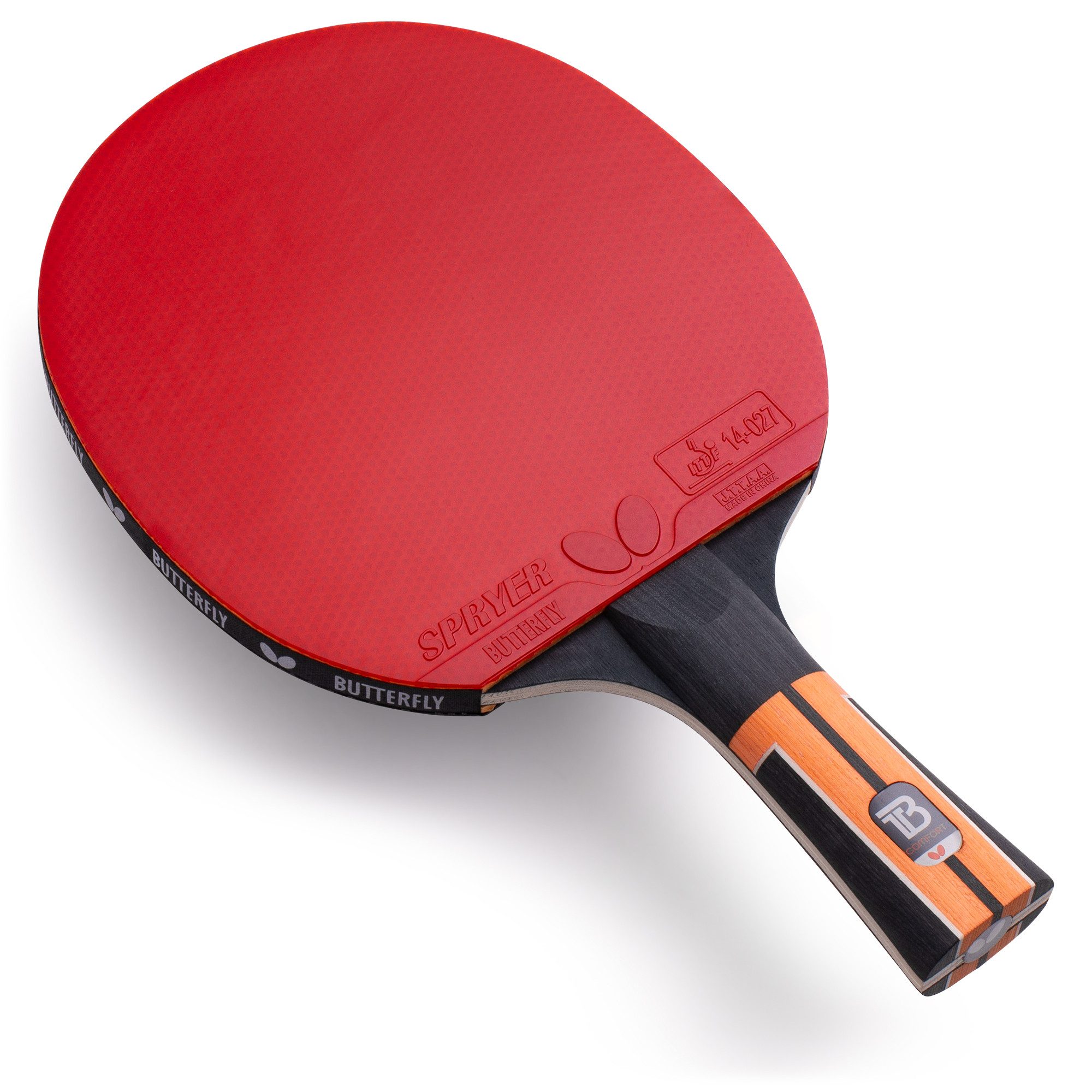 Butterfly Tischtennisschläger Timo Boll Tischtennisschläger Comfort, Tischtennis Schläger Racket Table Tennis Bat