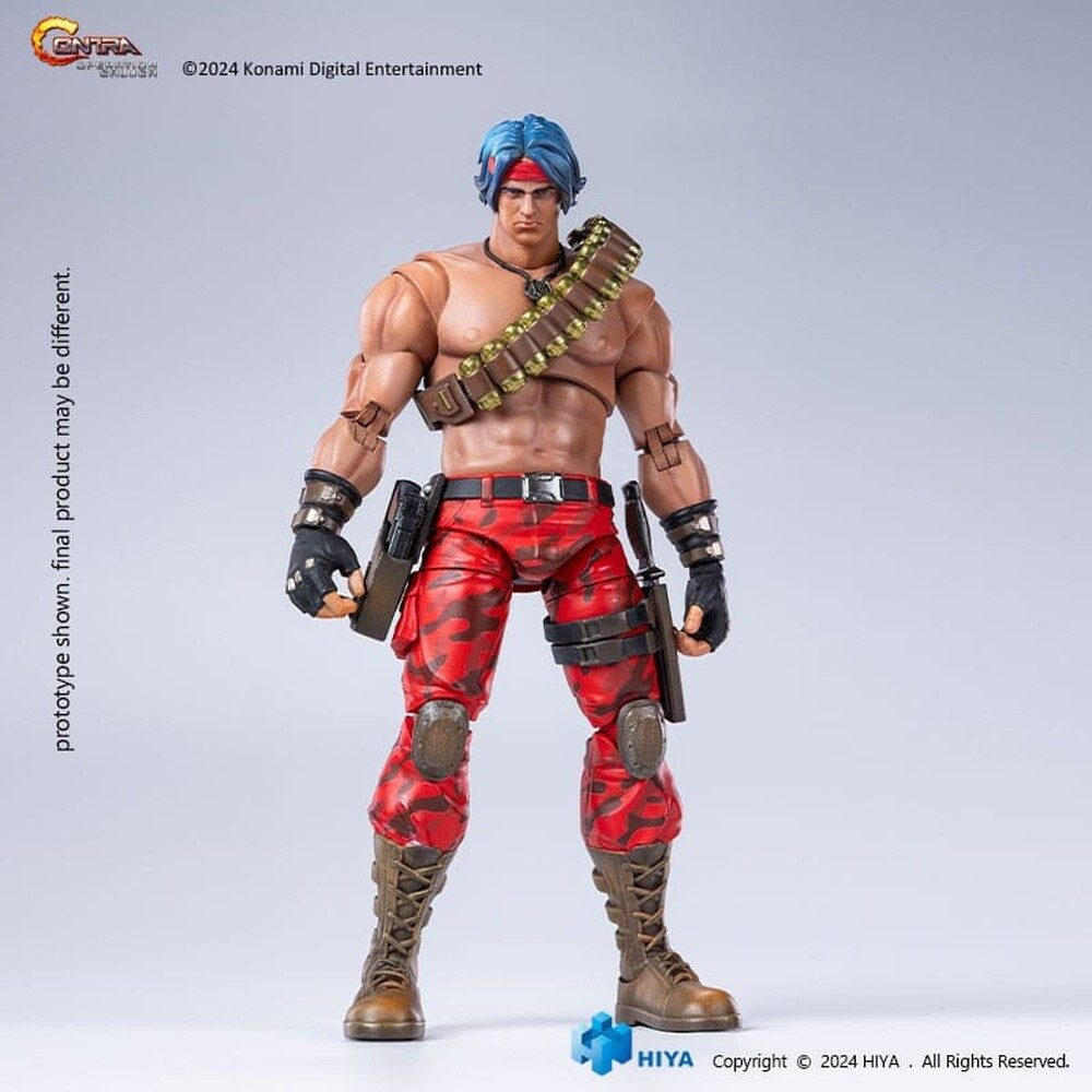 Hiya Toys Actionfigur Contra: Operation Galuga Exquisite Basic Actionfigur Lance Bean 16 cm
