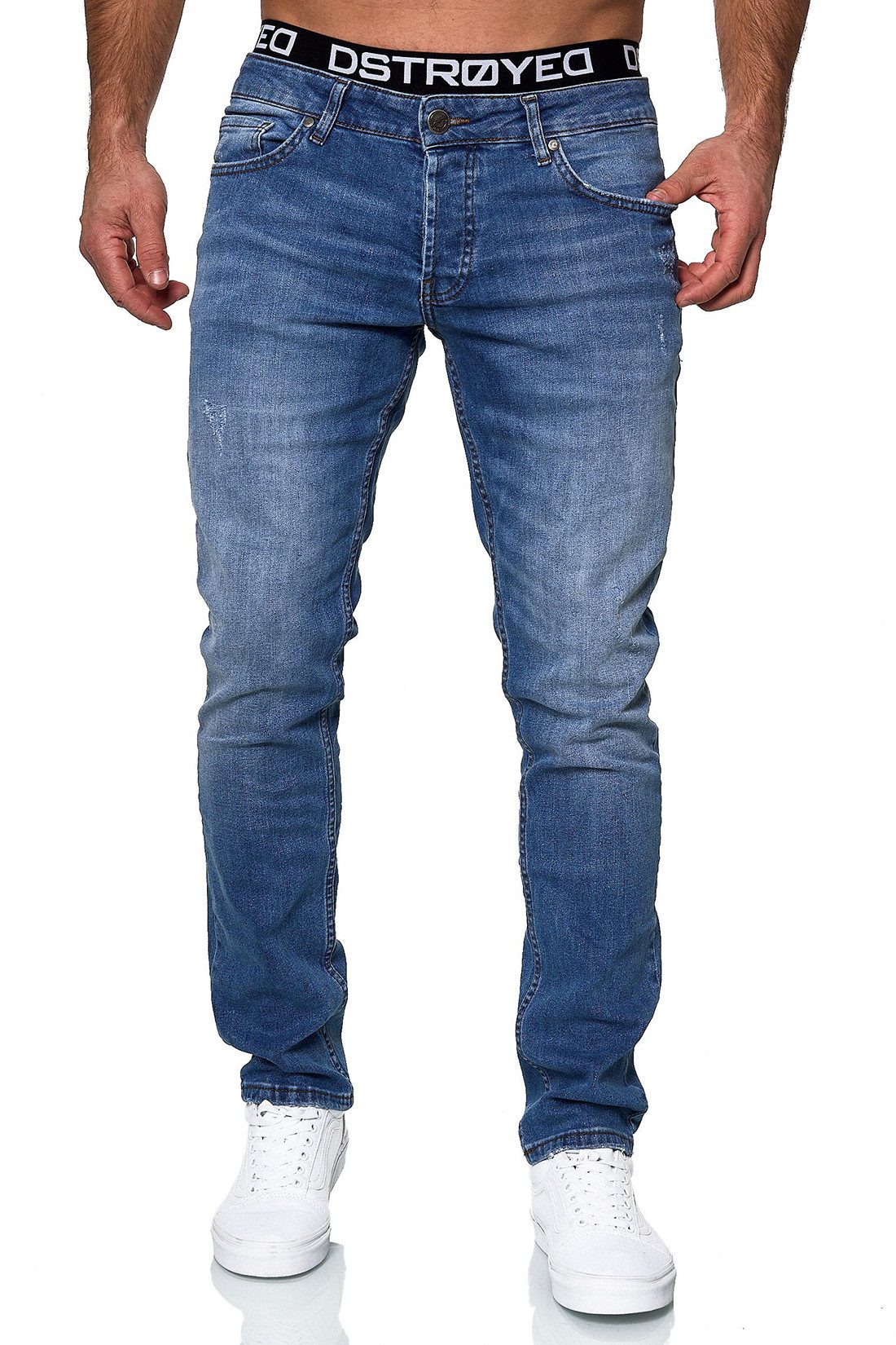 MERISH Slim-fit-Jeans MERISH Jeans Herren Slim Fit Stretch Jeanshose Design günstig online kaufen