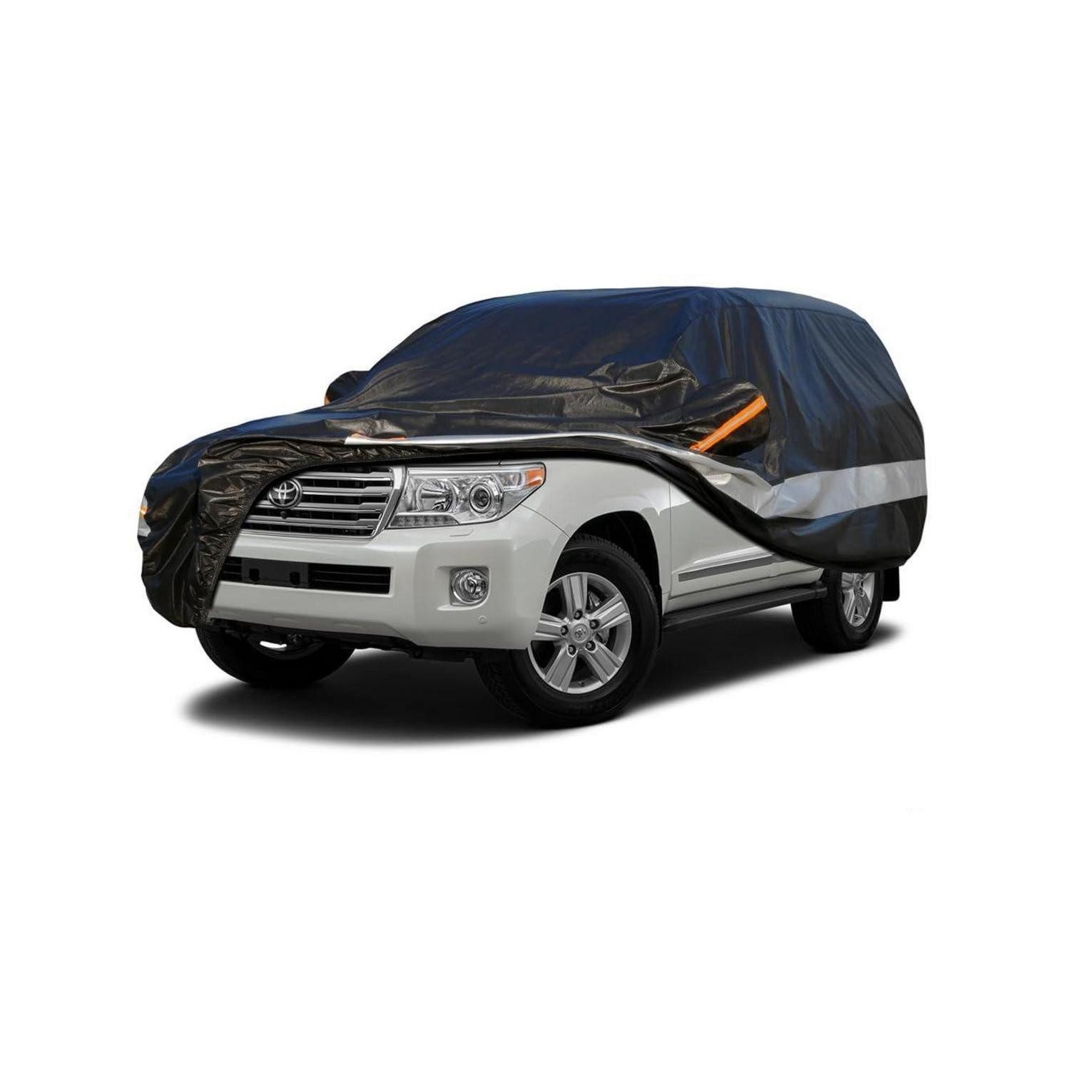 LuxusKollektion Autoplane Autoabdeckung 10 Passend für Toyota Land Cruiser(2007-2021) Schwarz
