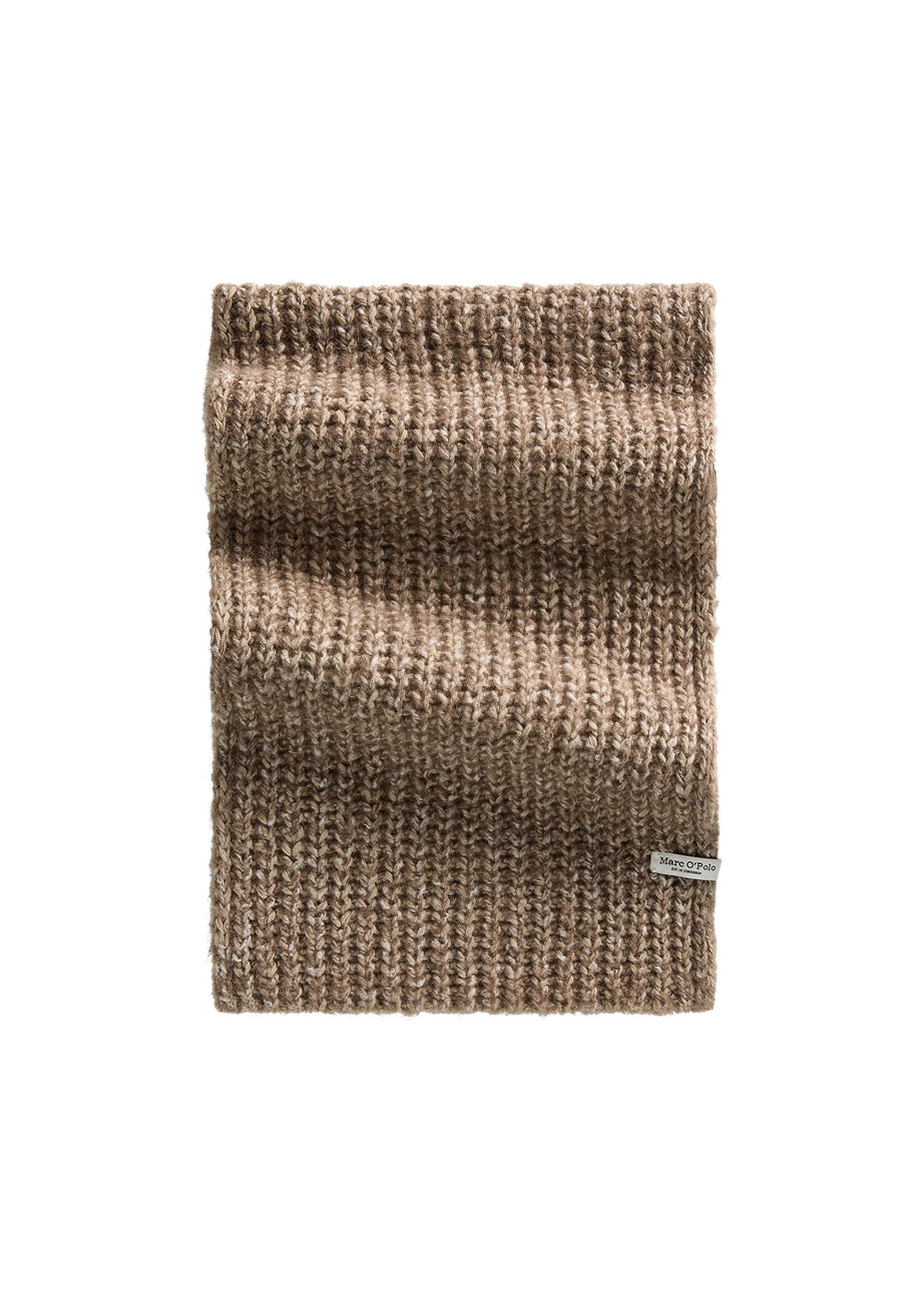 Marc O'Polo Strickschal aus Bio-Baumwoll-Mix mit Alpakawolle