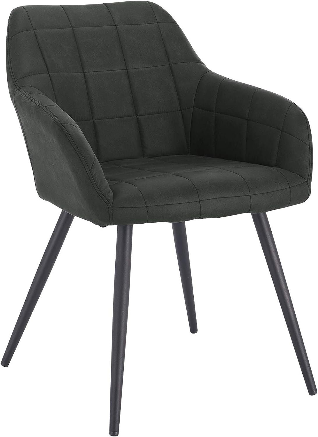 Armlehne, Esszimmerstuhl Woltu Metallbeine St), Sessel mit Küchenstuhl (1