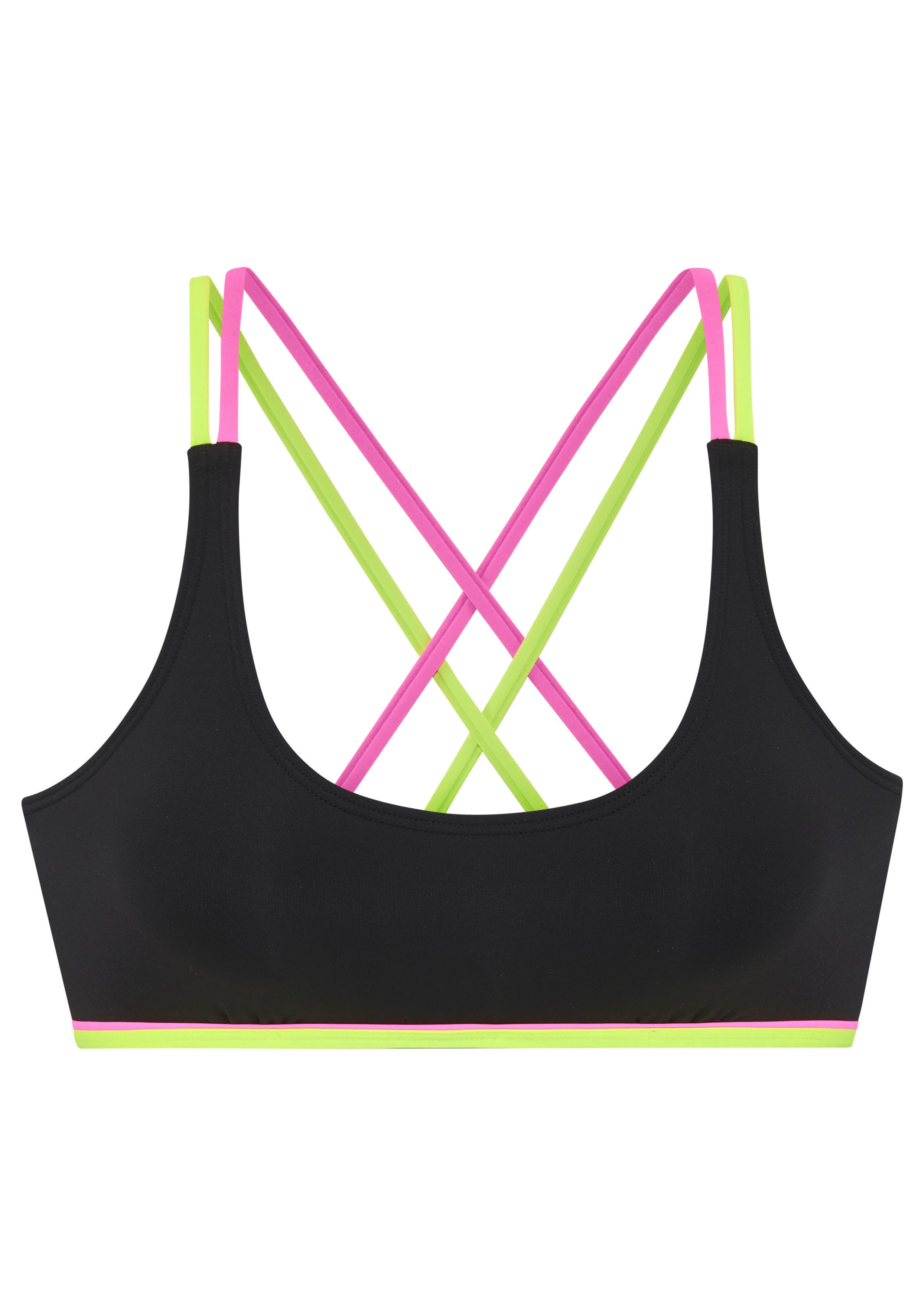 Buffalo Bustier-Bikini-Top Pop, Mit gekreuzten Trägern im Rücken günstig online kaufen